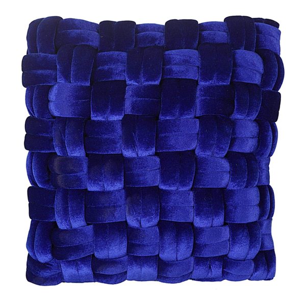 Pj Velvet Pillow Royal Blue For Discount