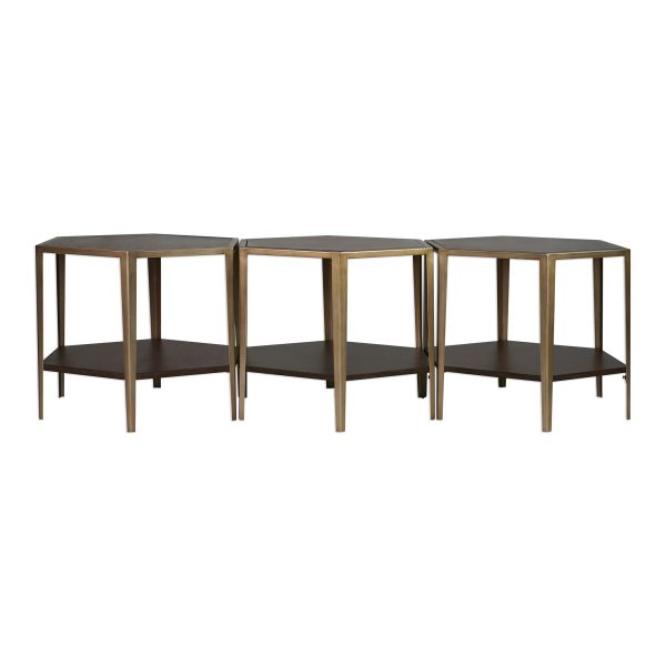 Alicia Geometric Accent Table Discount