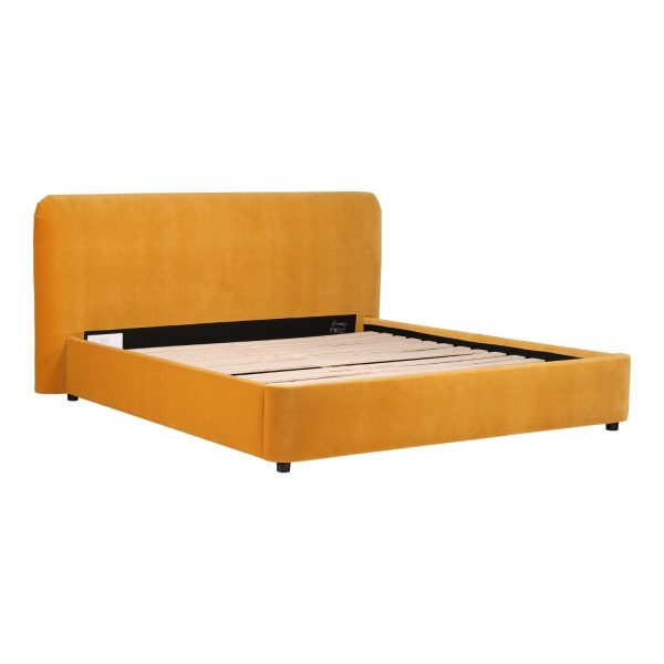 Samara Queen Bed Mustard Sale