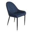 Lapis Dining Chair Dark Blue-Set Of Two Fashion