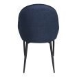 Lapis Dining Chair Dark Blue-Set Of Two Fashion