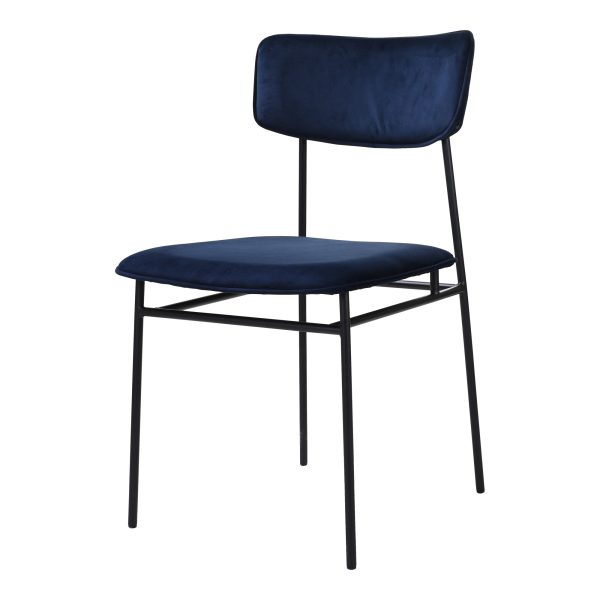 Sailor Dining Chair Blue-Set Of Two Hot on Sale