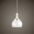 Ilona 1 Light Seeded Glass Teardrop Pendant Hot on Sale