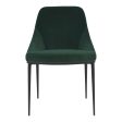 Sedona Dining Chair Green Velvet-M2 Discount