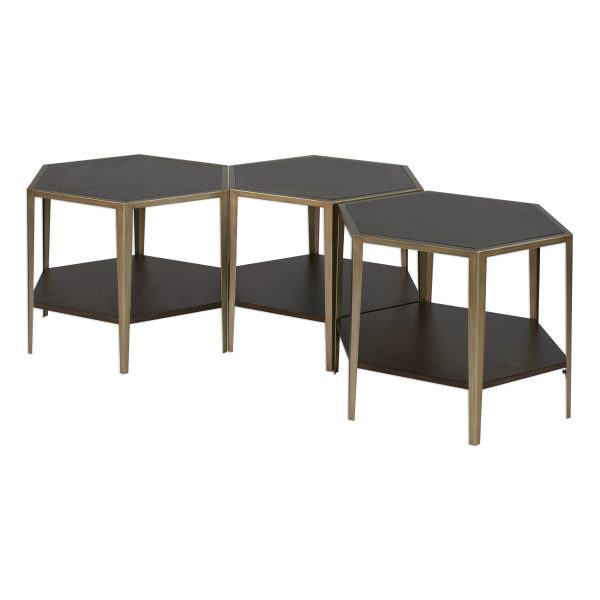 Alicia Geometric Accent Table Discount