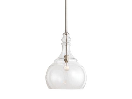 Ilona 1 Light Seeded Glass Teardrop Pendant Hot on Sale