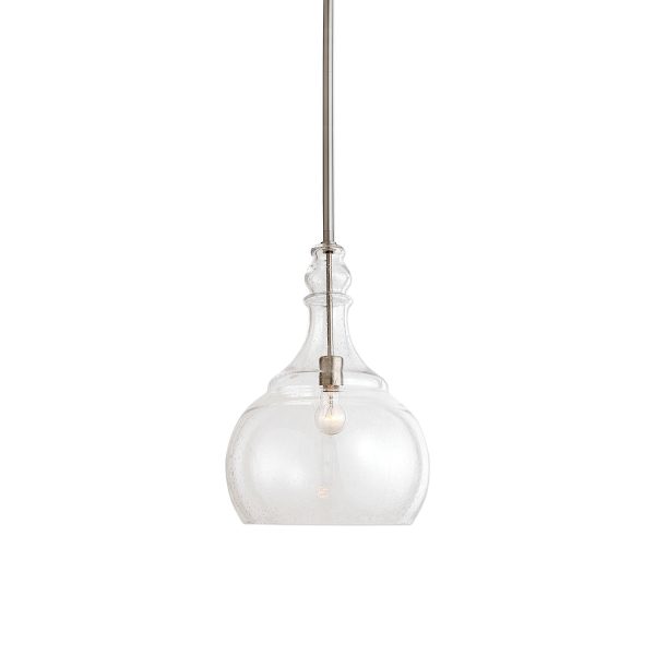 Ilona 1 Light Seeded Glass Teardrop Pendant Hot on Sale