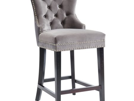 RIzzo-26   Counter Stool-Grey Online Sale