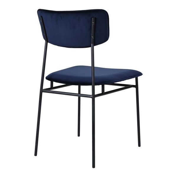 Sailor Dining Chair Blue-Set Of Two Hot on Sale