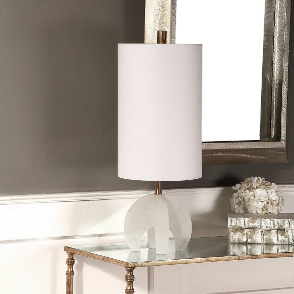 Alanea White Buffet Lamp Fashion