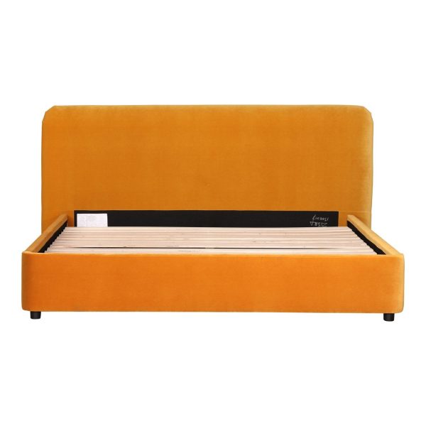 Samara Queen Bed Mustard Sale