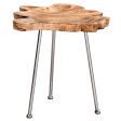 PaRI-Accent Table-Natural Chrome Leg For Cheap