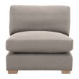 Hayden Modular Taper 1-Seat Armless Sofa Chair on Sale