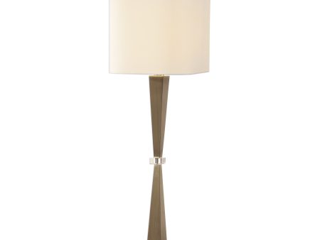 Niccolai Antiqued Nickel Lamp For Cheap