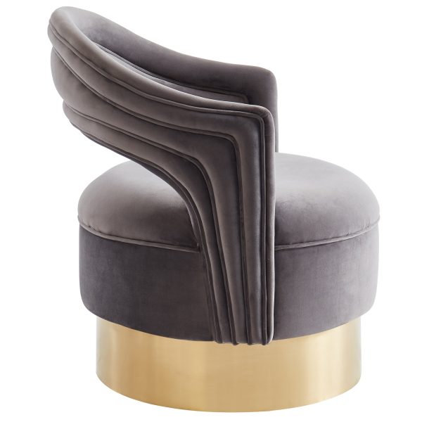 Sloane-Accent Chair-Grey Gold Discount