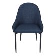 Lapis Dining Chair Dark Blue-Set Of Two Fashion