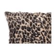 Spotted Goat Fur Pillow Blue Leopard Supply