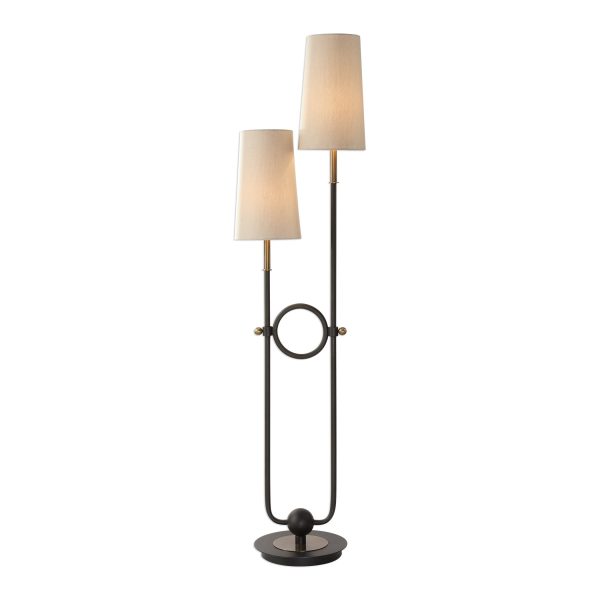 Riano 2 Arm   2 Light Floor Lamp on Sale