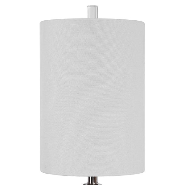 Azaria Polished Nickel Buffet Lamp Hot on Sale