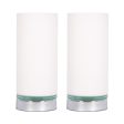 S 2 10  Glass Touch Table Lamps, White Sale