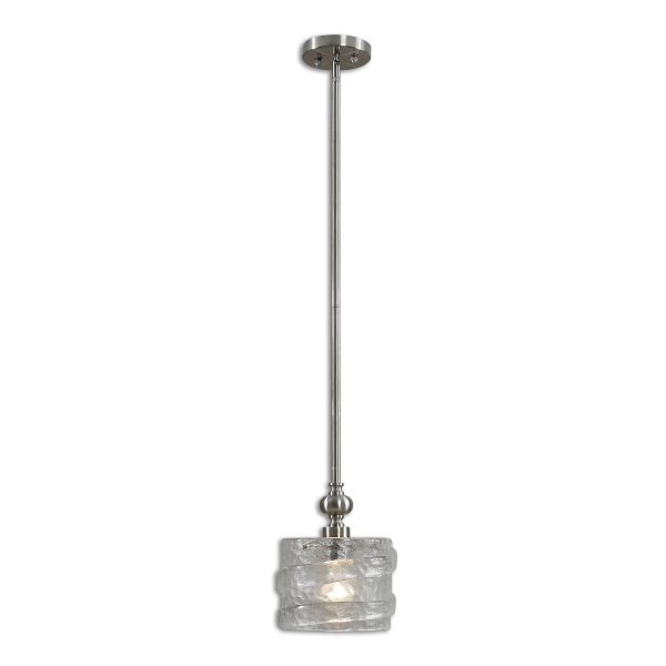 Mossa 1 Light Seeded Glass Mini Pendant For Discount