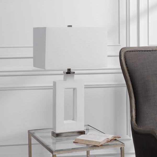 Entry Modern White Table Lamp Supply