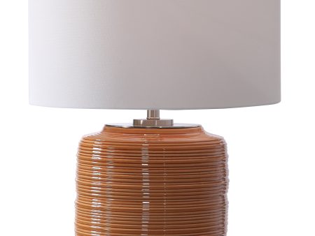 Solene Orange Table Lamp Supply