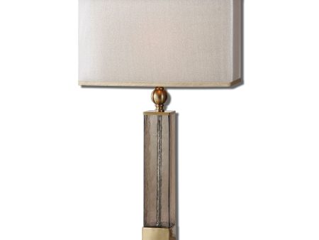 Caecilia Amber Glass Table Lamp Online