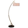 Vardar Curved Brass Floor Lamp Fashion