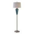 Almanzora Blue Glass Floor Lamp Online Sale