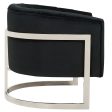 Tarra Accent Chair in Black For Discount