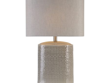 Modica Taupe Ceramic Lamp Online Hot Sale