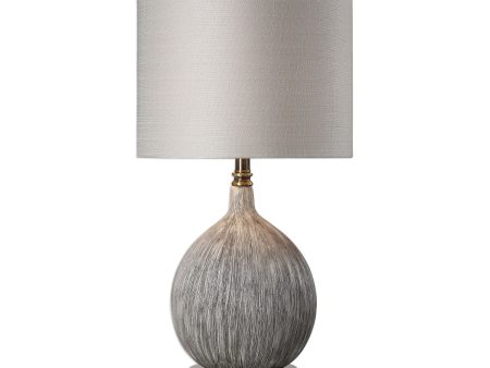 Hedera Textured Ivory Table Lamp Hot on Sale