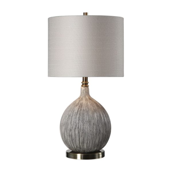 Hedera Textured Ivory Table Lamp Hot on Sale