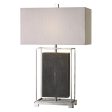 Sakana Gray Textured Table Lamp on Sale