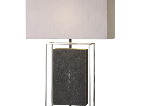 Sakana Gray Textured Table Lamp on Sale