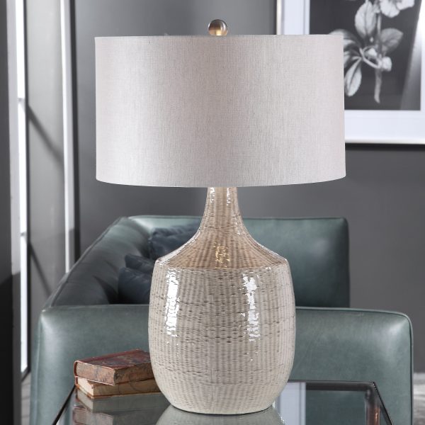 Felipe Gray Table Lamp Supply