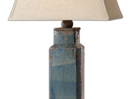 Soprana Blue Table Lamp For Discount