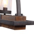 Atwood 5 Light Rustic Linear Chandelier Fashion