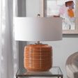 Solene Orange Table Lamp Supply