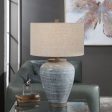 Pelia Light Aqua Table Lamp Hot on Sale