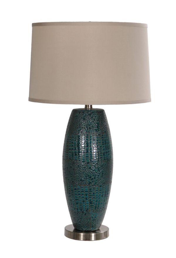 Melrose Blue Table Lamp, Set of 2 Hot on Sale