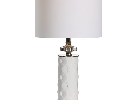 Calia White Table Lamp on Sale