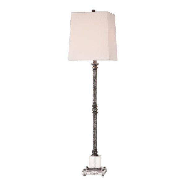 Teala Aged Black Buffet Lamp Cheap