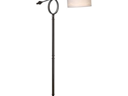 Levisa Brushed Bronze Floor Lamp Hot on Sale