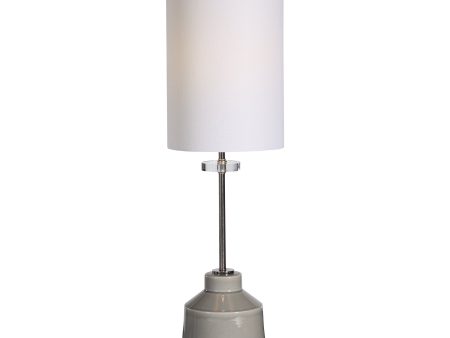 Porter Warm Gray Buffet Lamp Online now