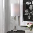 Azaria Polished Nickel Buffet Lamp Hot on Sale