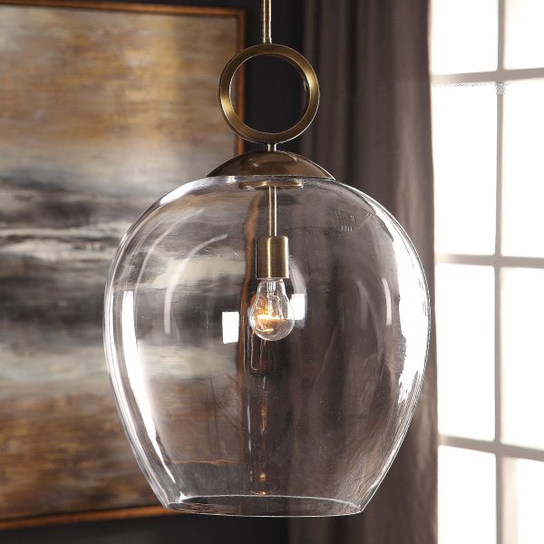 Calix Large Blown Glass 1 Light Pendant Online