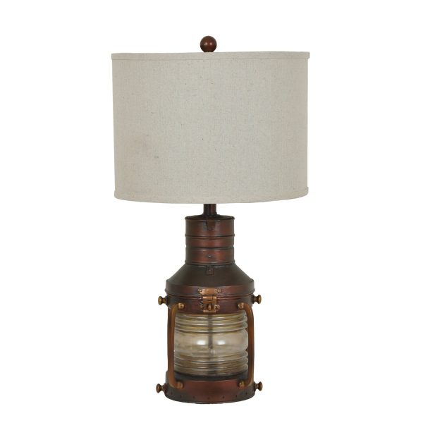 Copper Lantern Table Lamp Online