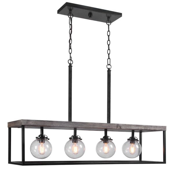 Pearsall 4 Light Industrial Island Light Hot on Sale